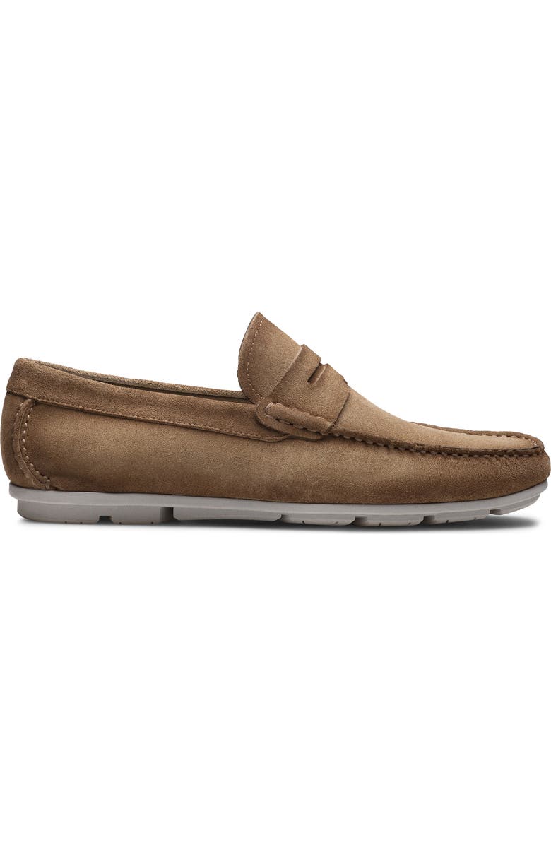 Magnanni Monterey Penny Loafer, Alternate, color, Rocia Suede
