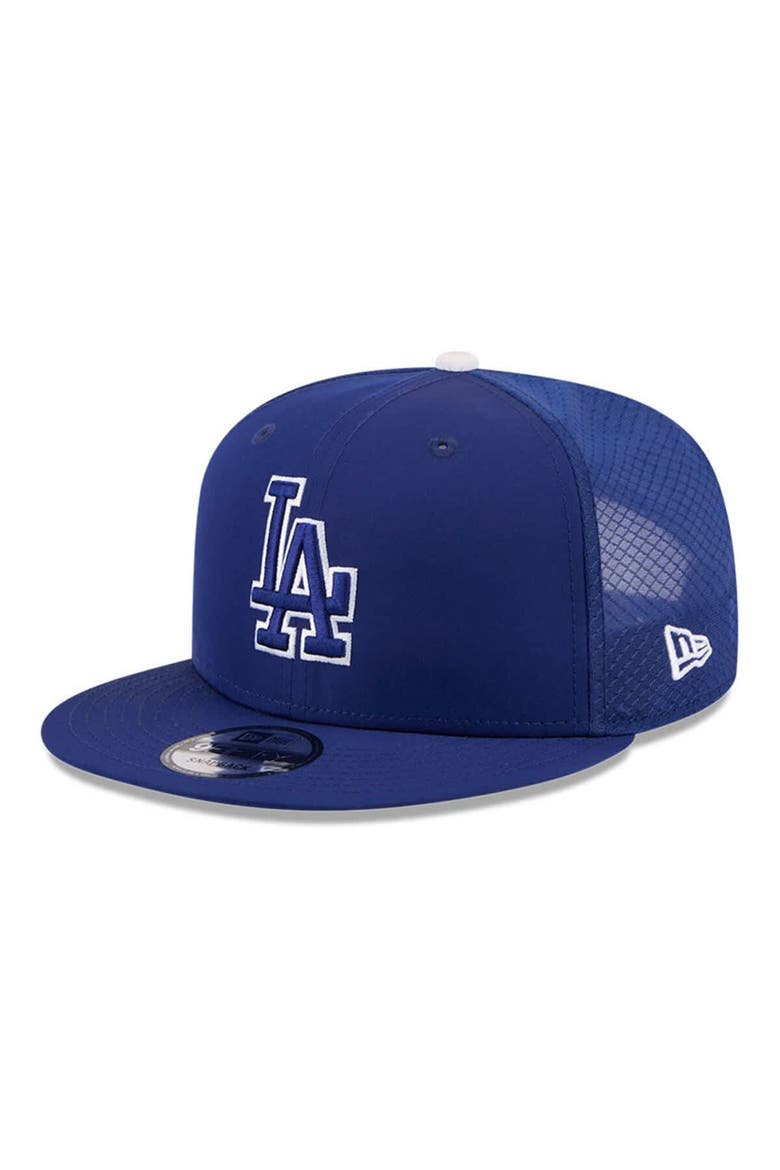 Men's New Era Royal Los Angeles Dodgers 2026 Batting Practice 9FIFTY Snapback Hat, Main, color, Royal