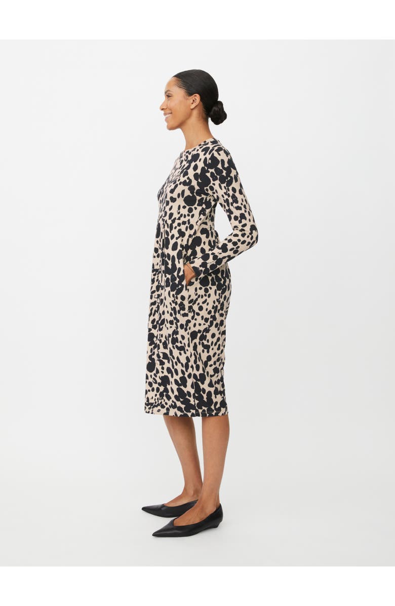 Masai Copenhagen Printed Tunic Dress, Alternate, color, Oxford Tan