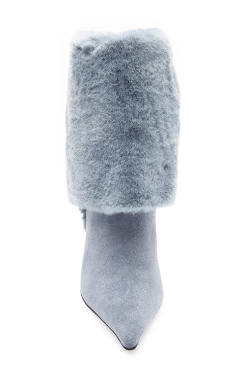 Jeffrey Campbell Fennec Faux Fur Cuff Bootie In Multi