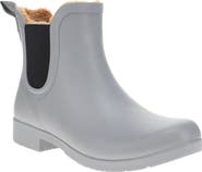 Chooka Delridge Faux Fur Chelsea Rain Boot
