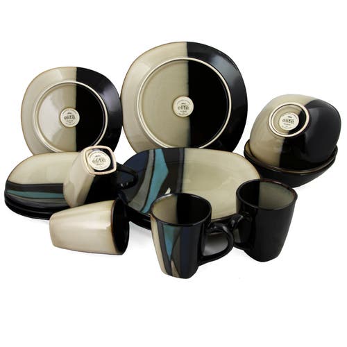 Gibson Elite Althea 16-piece Dinnerware Set In Multi