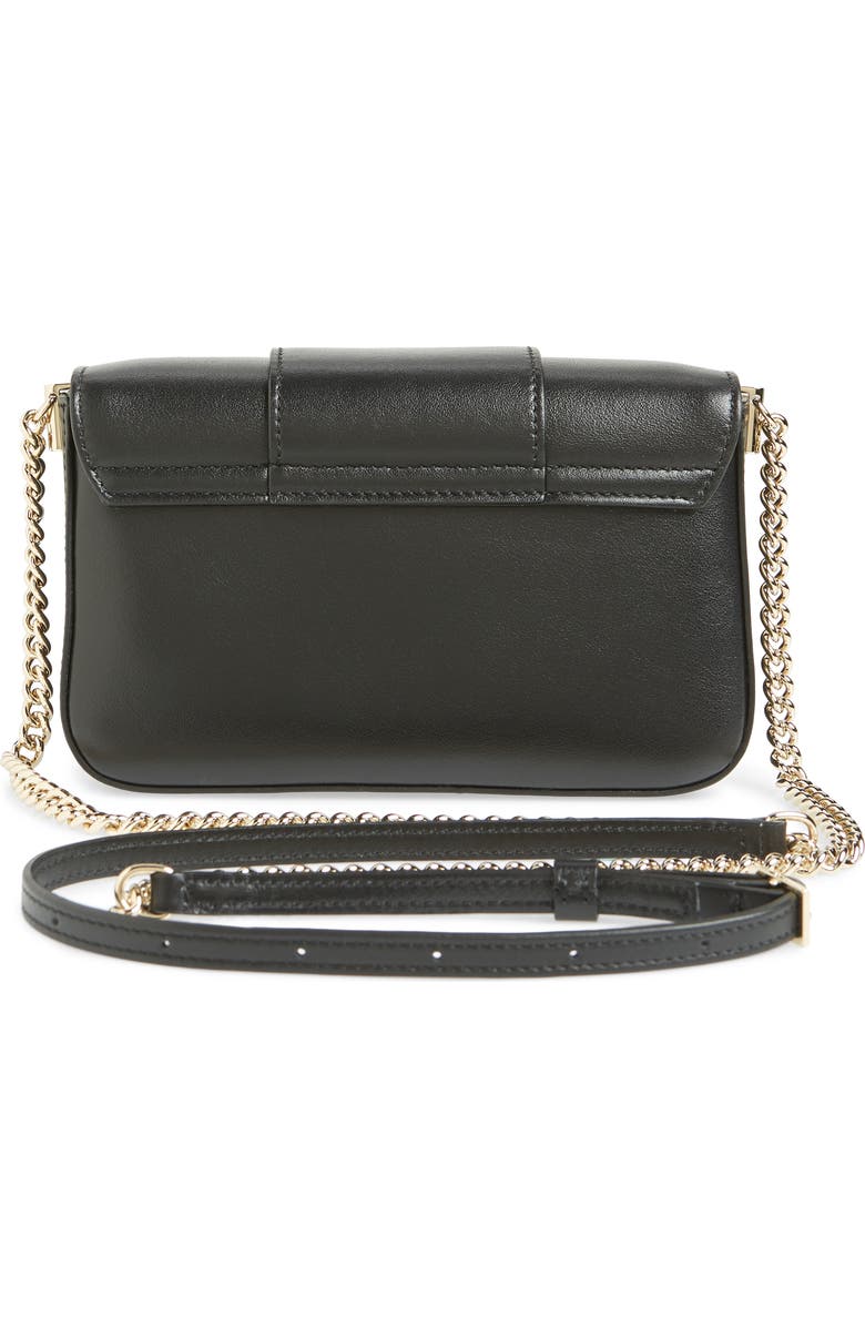 Roger Vivier Micro Très Vivier Calfskin Leather Crossbody Bag, Alternate, color,