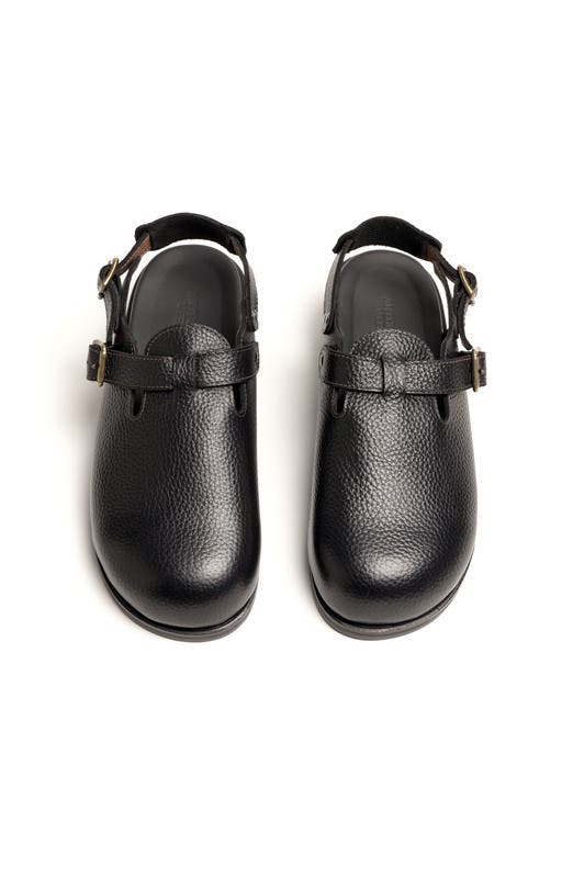 Harbor Moc Sandal, Alternate, color, Obsidian Milled Black