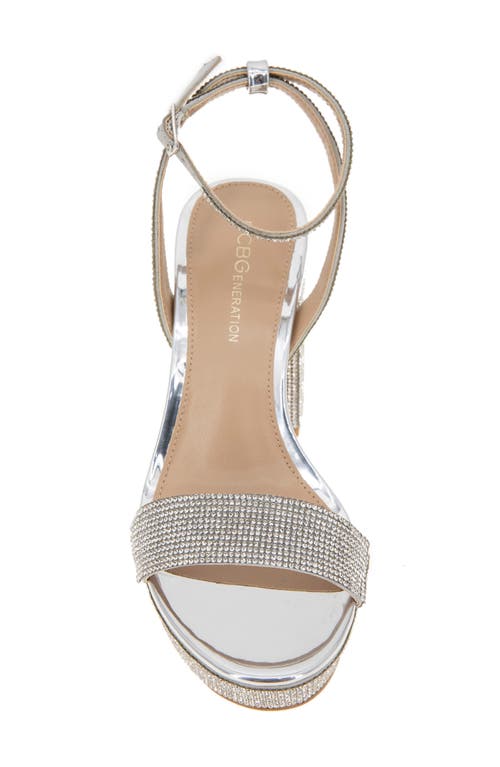 Bcbgeneration Pristal Rhinestone Platform Sandal