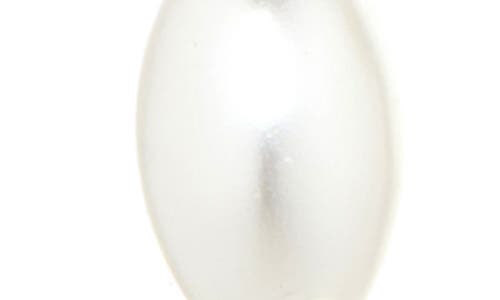 Argento Vivo Faux Pearl Chain Drop Earrings
