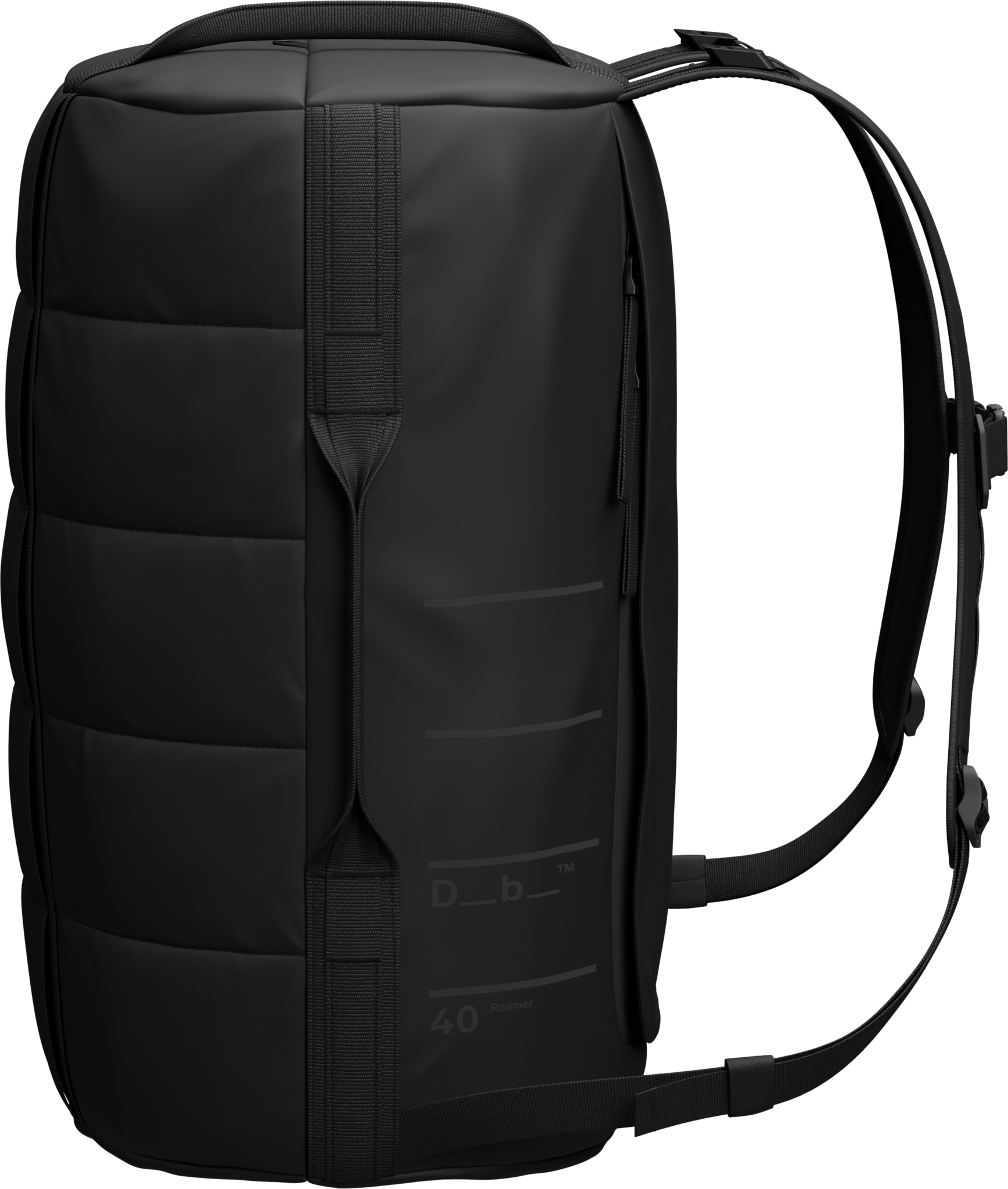 D_b_ Roamer Duffel, 40L, Alternate, color, Black Out