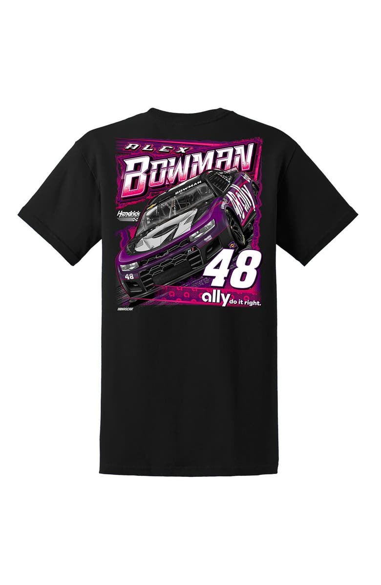 HENDRICK MOTORSPORTS TEAM COLLECTION Men's Hendrick Motorsports Team Collection Black Alex Bowman Car T-Shirt, Alternate, color, Black