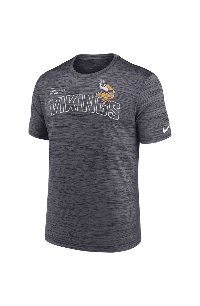 Nike Men's Nike Black Minnesota Vikings Velocity Arch Performance T-Shirt, Alternate, color,
