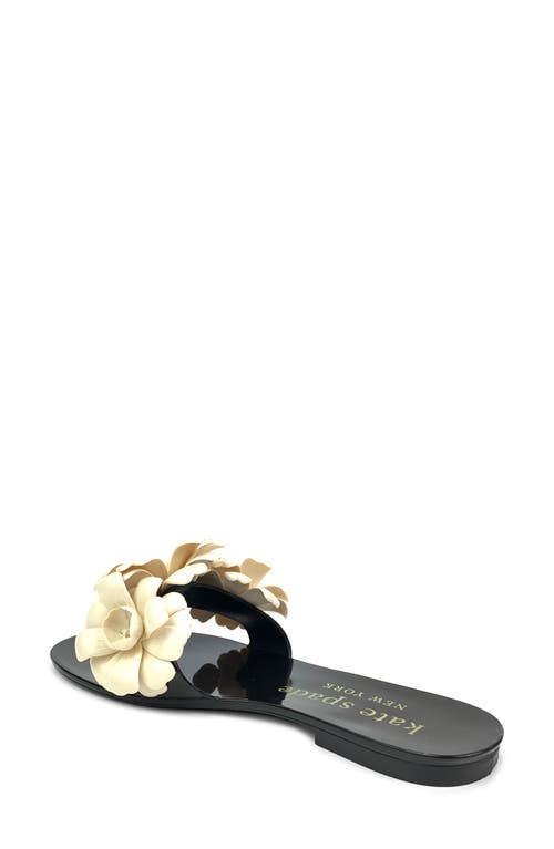 Kate Spade New York Jaylee Floral Flip Flop In Black