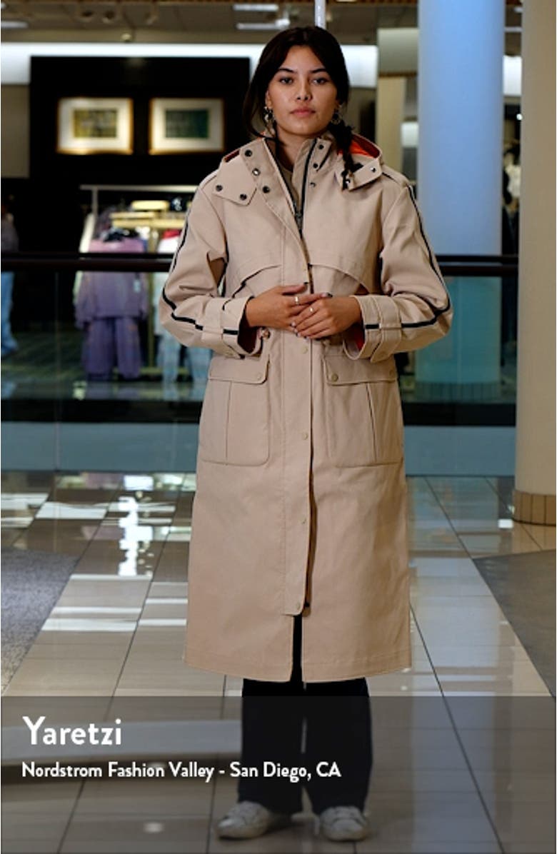 Water-Resistant Technical Trench Coat, sales video thumbnail