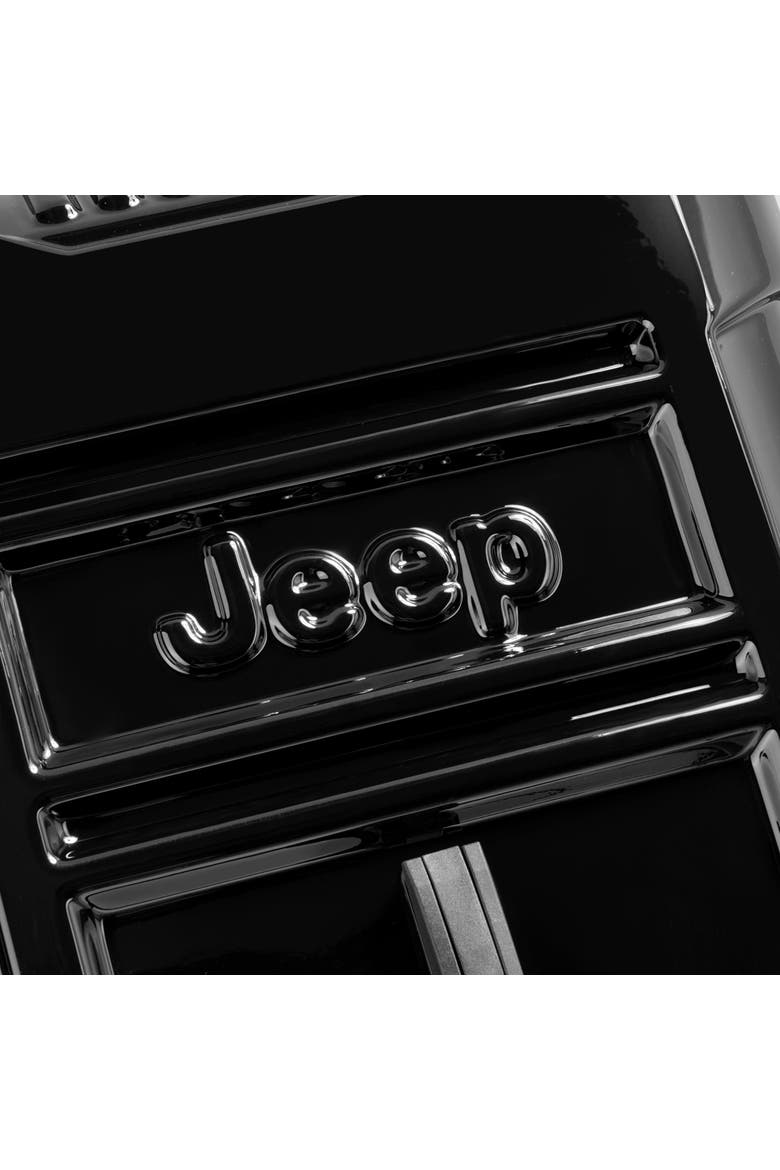 JH003B Checked-Large 30 Inch Hardside Expandable Luggage with Two Wheels, Alternate, color, Black