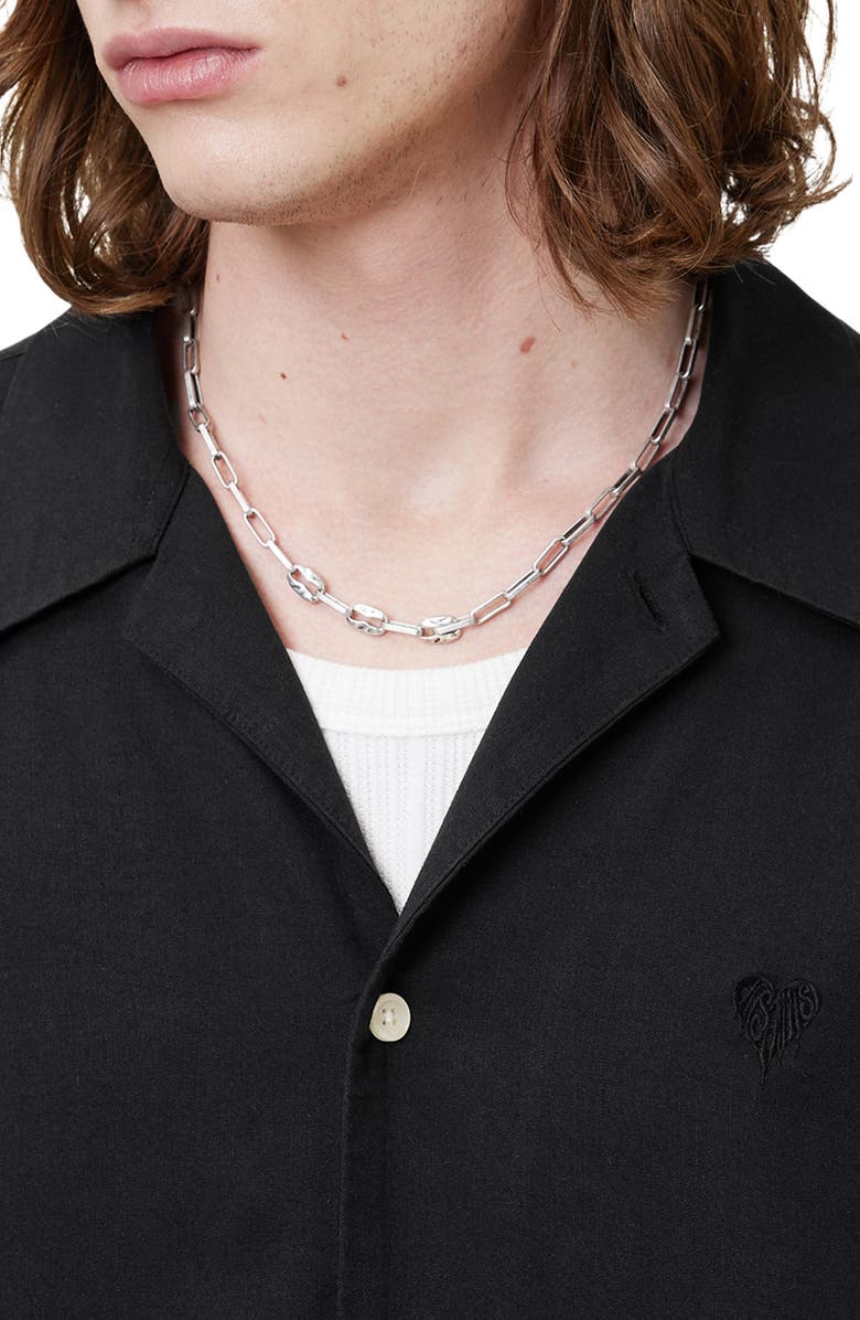 AllSaints Rialto Camp Shirt, Alternate, color,