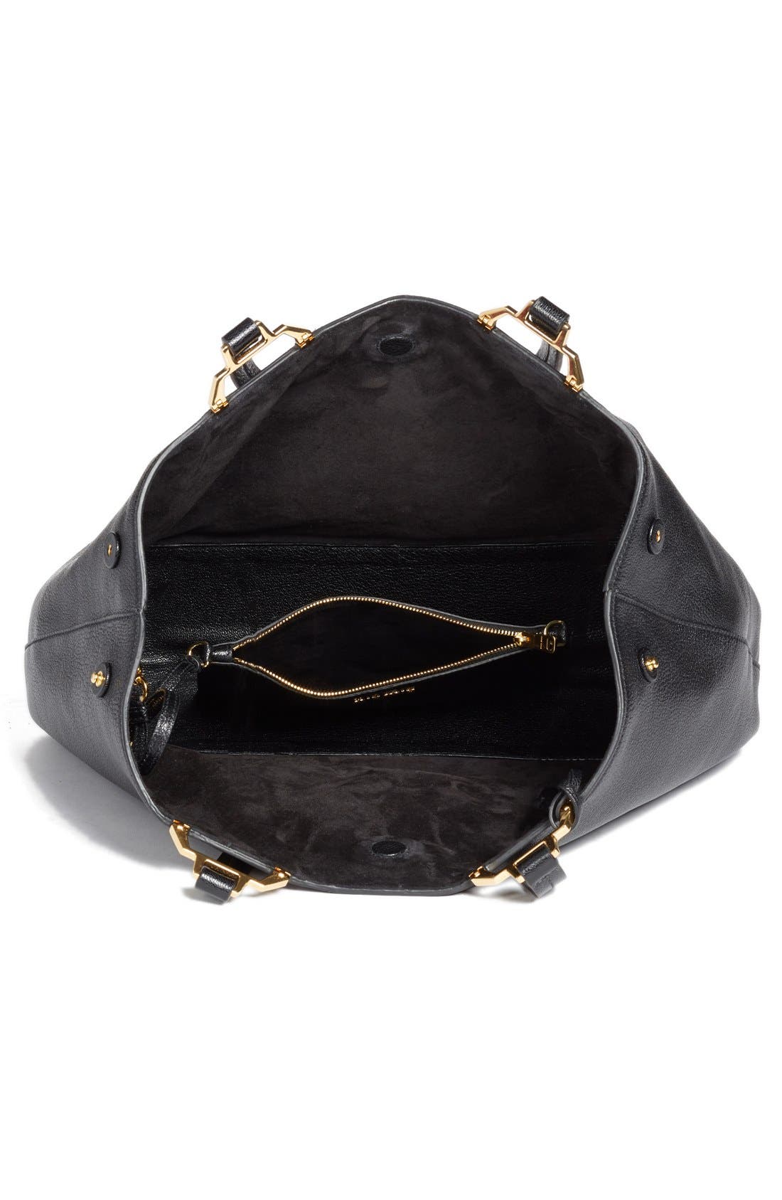 Miu Miu 'Madras' Goatskin Leather Tote, Alternate, color, 