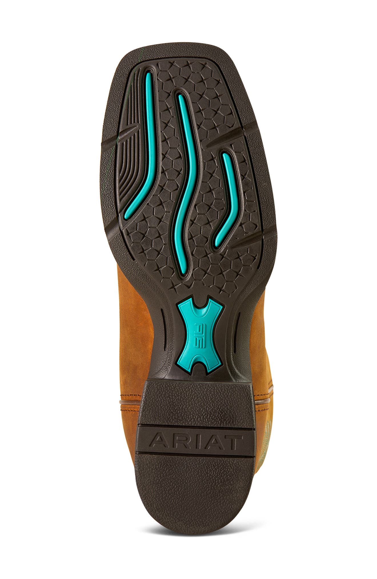 Ariat Round Up H₂O Waterproof Western Boot, Alternate, color, Brown