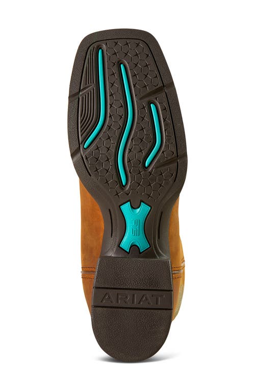 Ariat Round Up H₂o Waterproof Western Boot In Brown