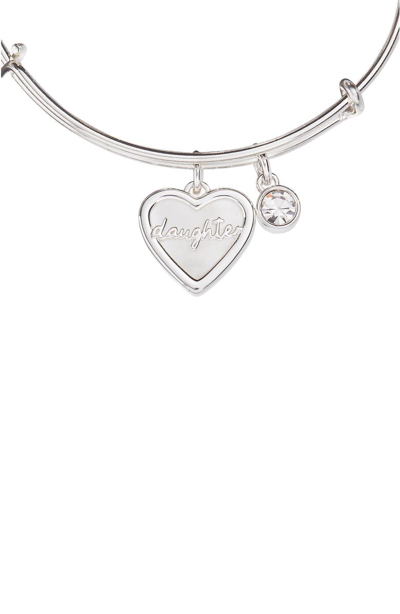 Alex and Ani Daughter Bangle Bracelet, Alternate, color, 