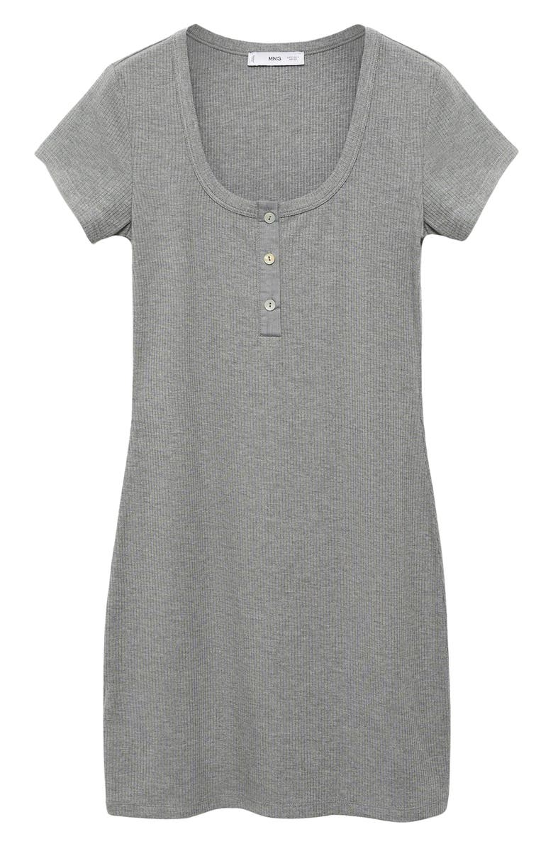 MANGO Rib Henley Mindress, Alternate, color, 