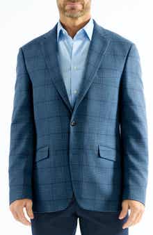 SAVILE ROW CO Mayfair Windowpane Sport Coat