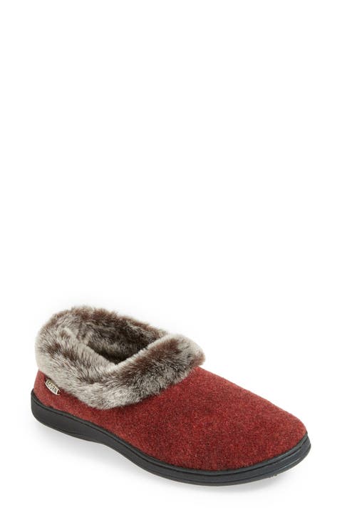 Faux Fur Slipper (Women)