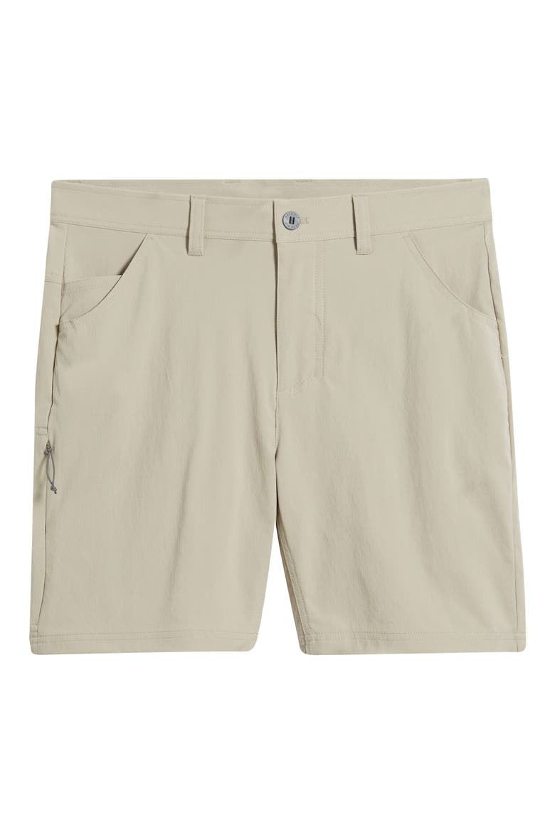 Topogrid Water Repellent Shorts, Alternate, color, VINTAGE KHAKI