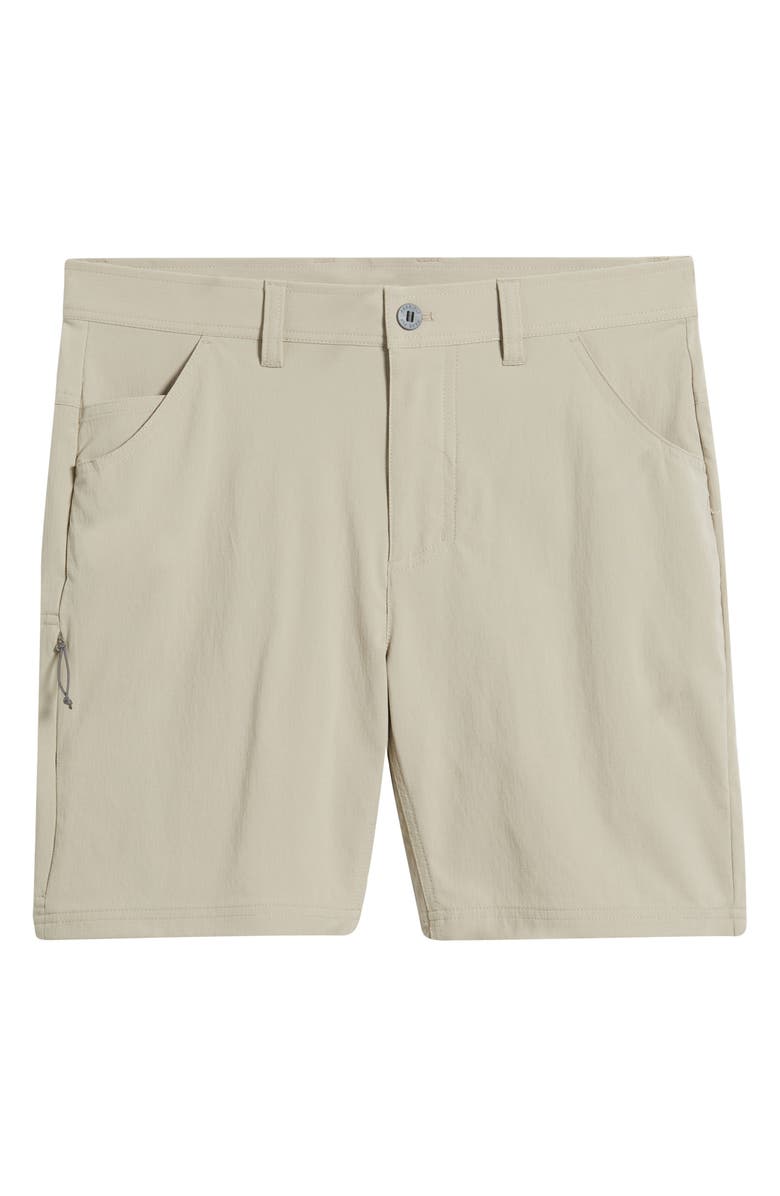 Free Fly Topogrid Water Repellent Shorts, Alternate, color, Vintage Khaki