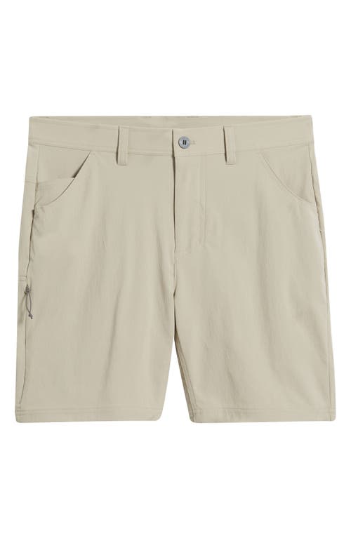 Free Fly Topogrid Water Repellent Shorts In Neutral