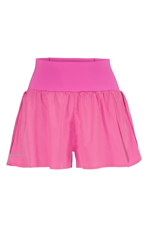 Hypervent Pleated Wide Shorts