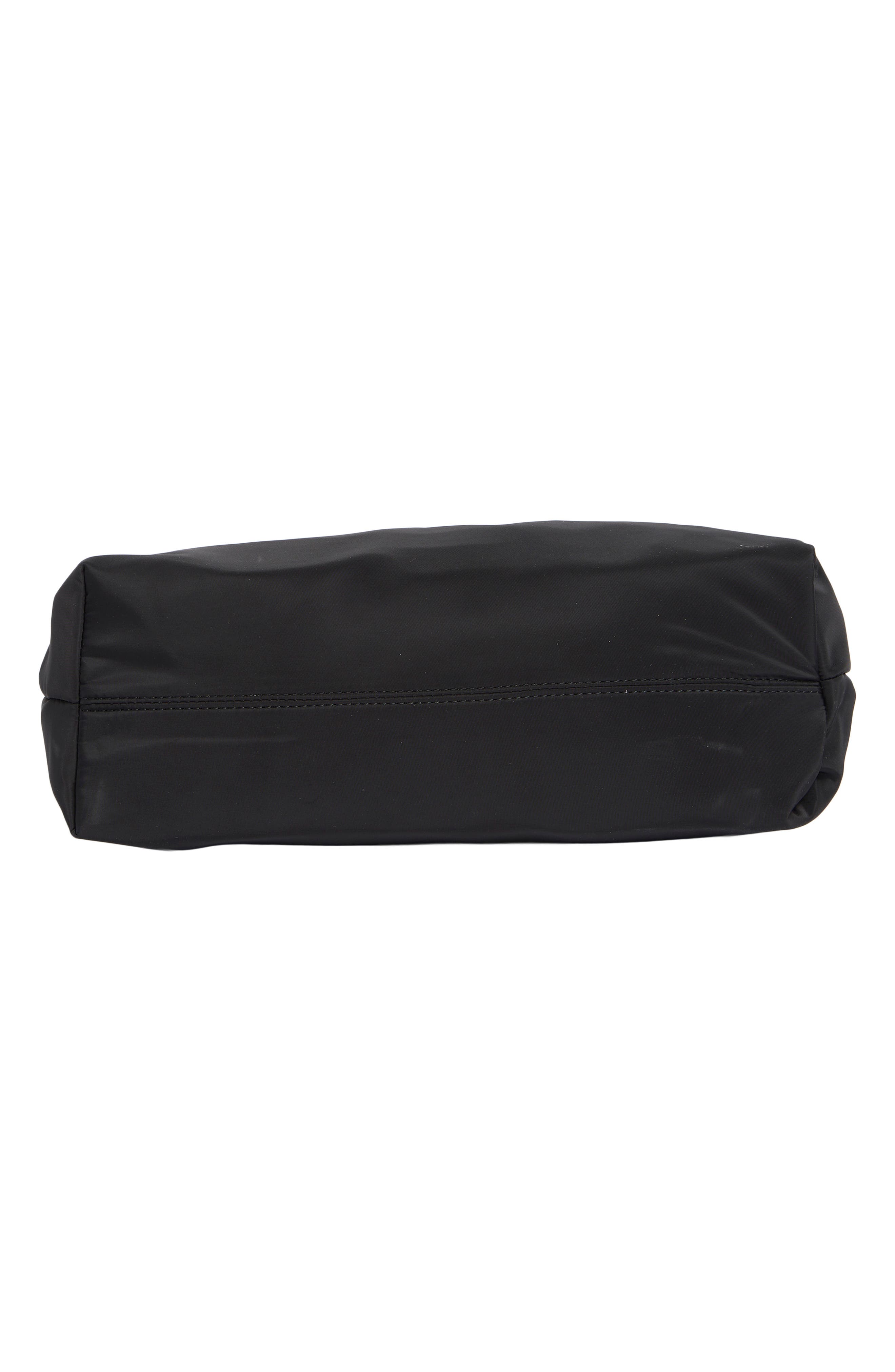 URBAN EXPRESSIONS HANDBAGS Nylon Flap Crossbody Bag, Alternate, color, Black