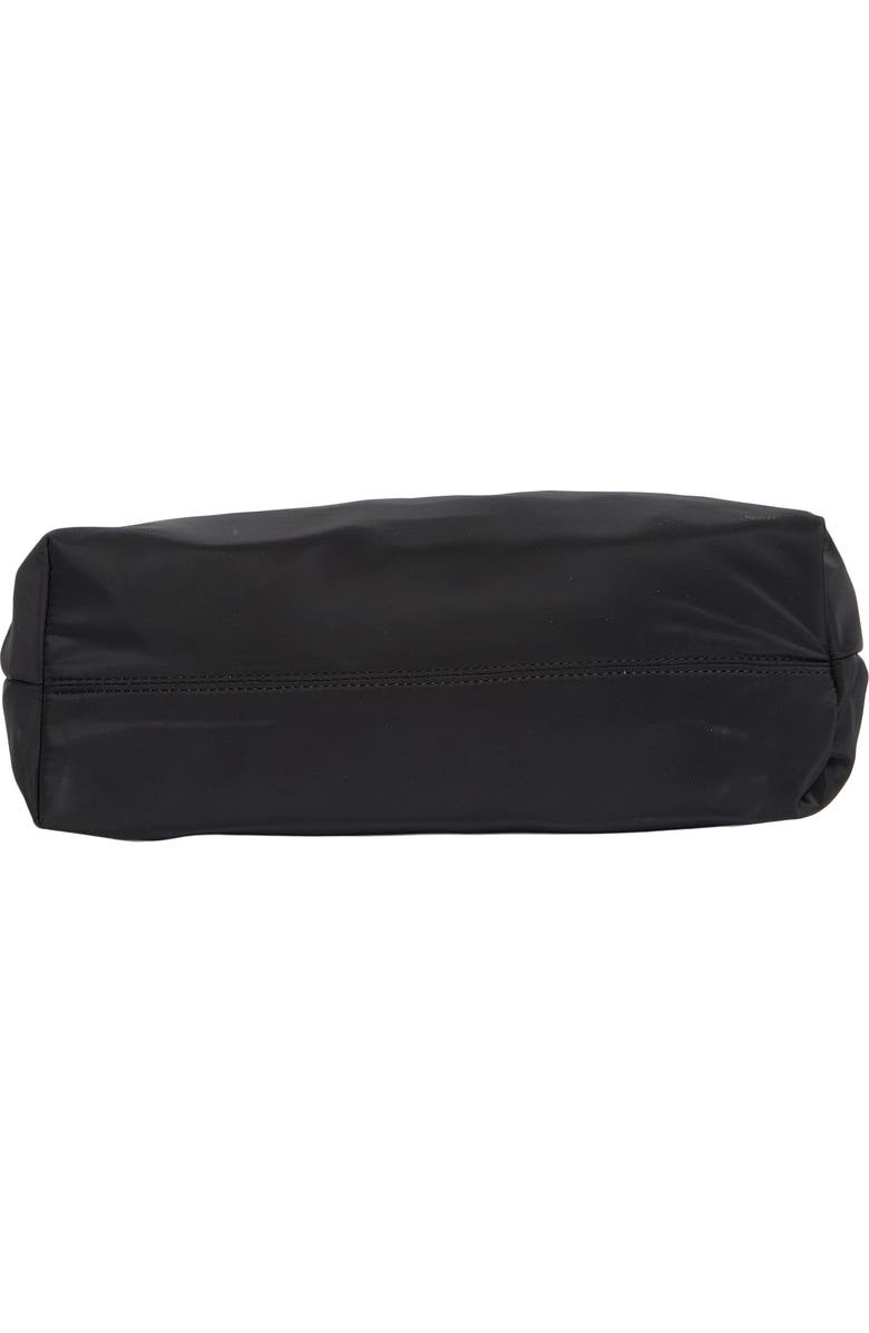 URBAN EXPRESSIONS HANDBAGS Nylon Flap Crossbody Bag, Alternate, color, Black