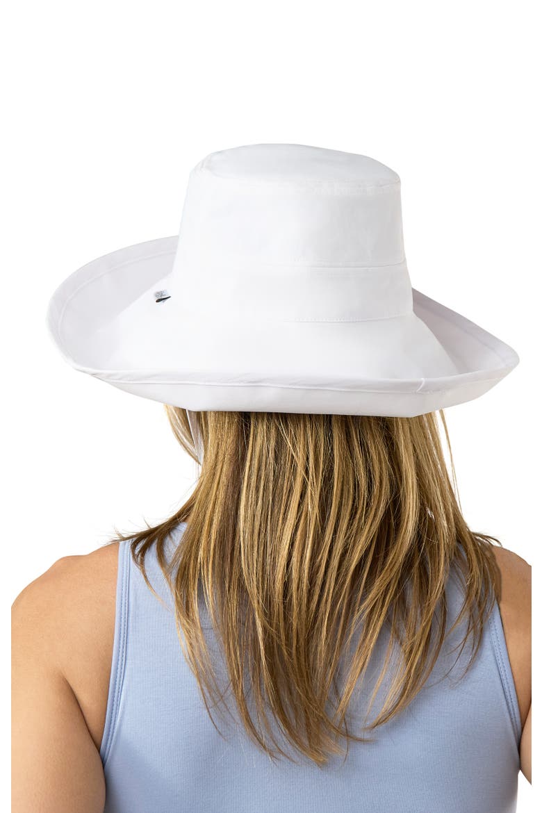 Roll Up Hat, Alternate, color, White