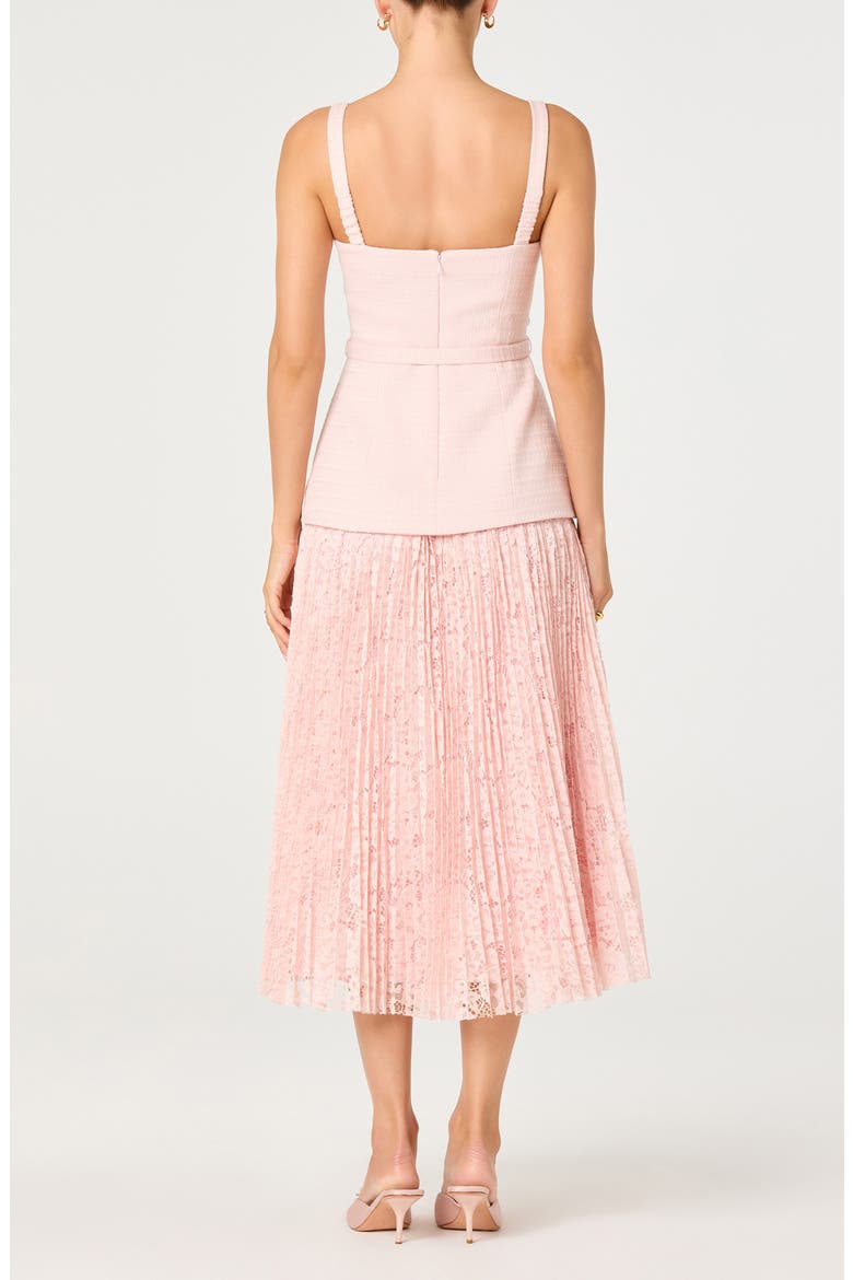 Caitlin Sleeveless Dress, Alternate, color, PINK