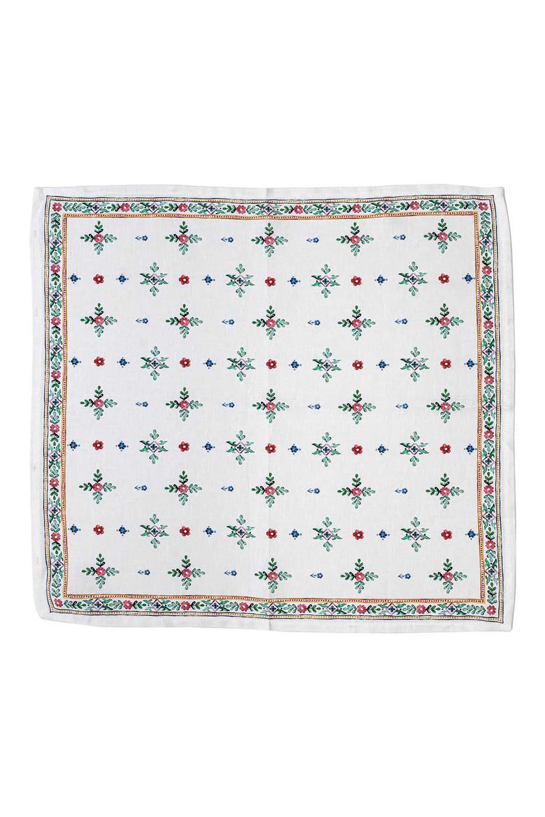Heidi Set of 4 Linen Napkins, Alternate, color, MULTI