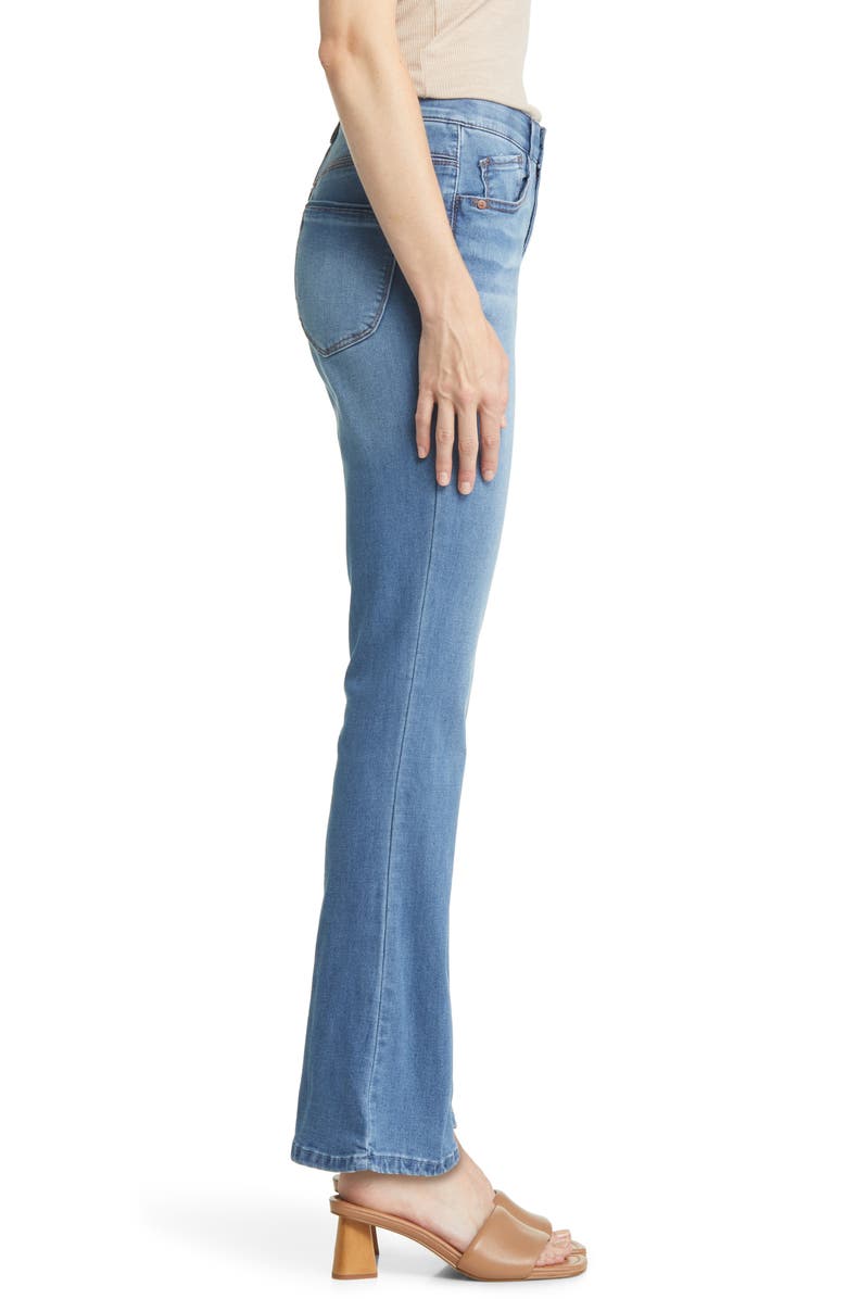 Wit & Wisdom 'Ab'Solution High Waist Itty Bitty Bootcut Jeans, Alternate, color, 