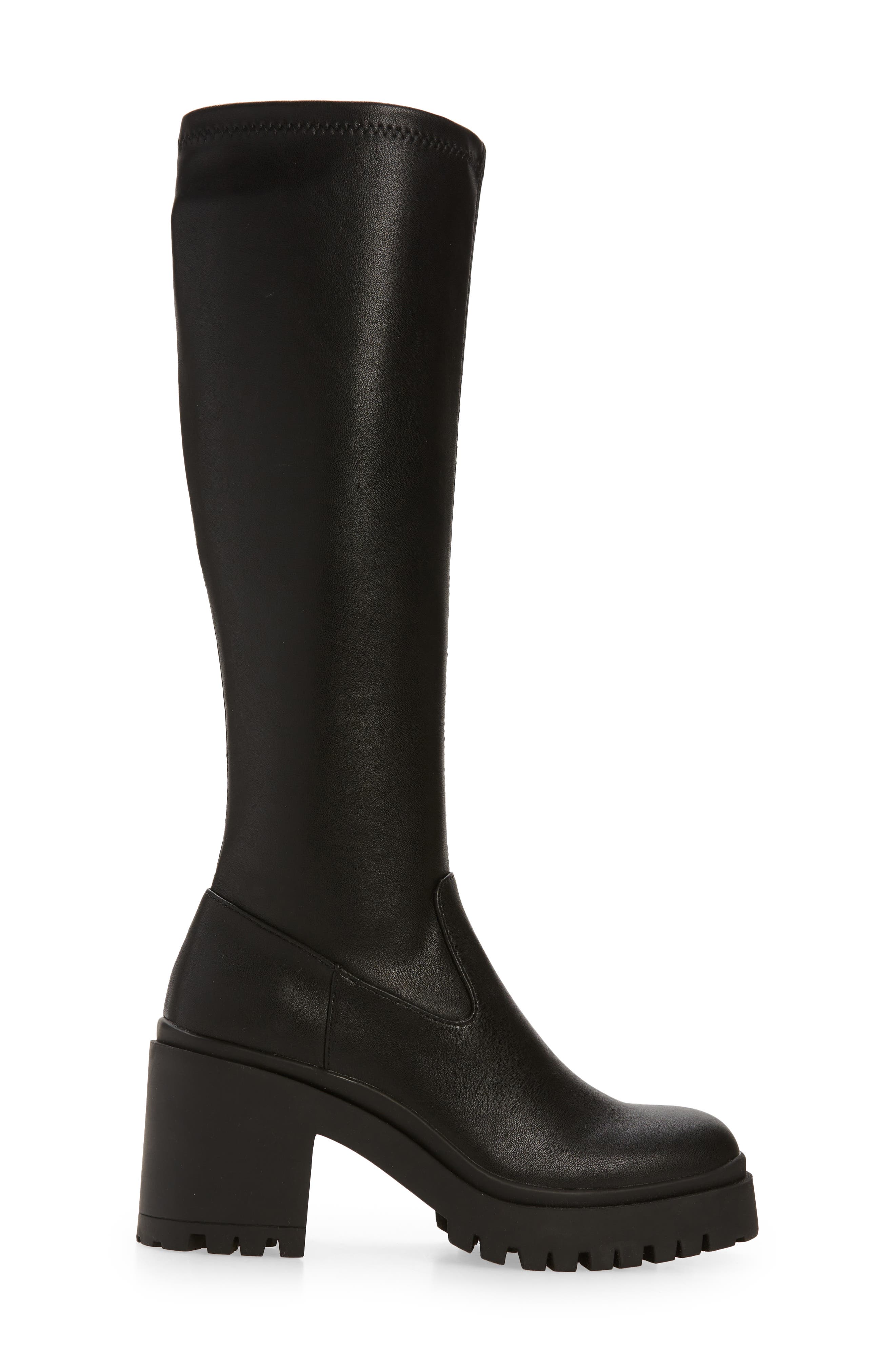 Steve Madden Lalo Lug Sole Tall Boot, Alternate, color, 