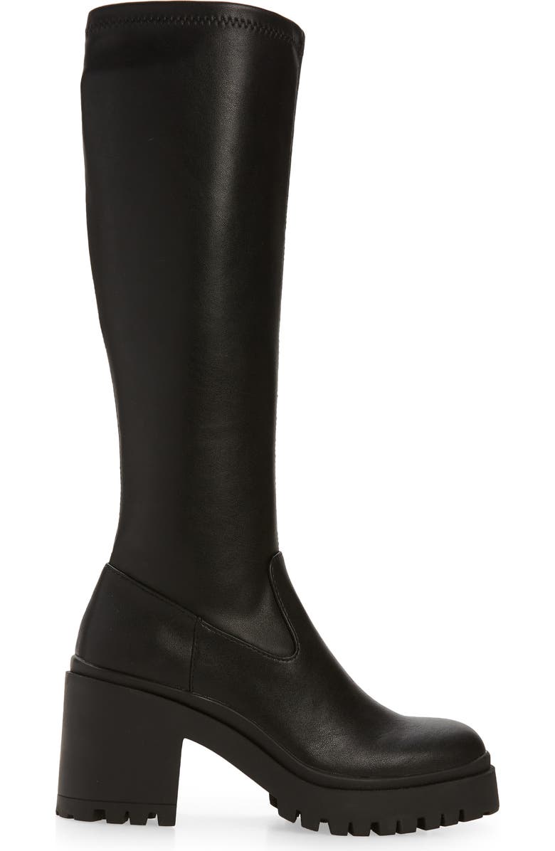 Steve Madden Lalo Lug Sole Tall Boot, Alternate, color,