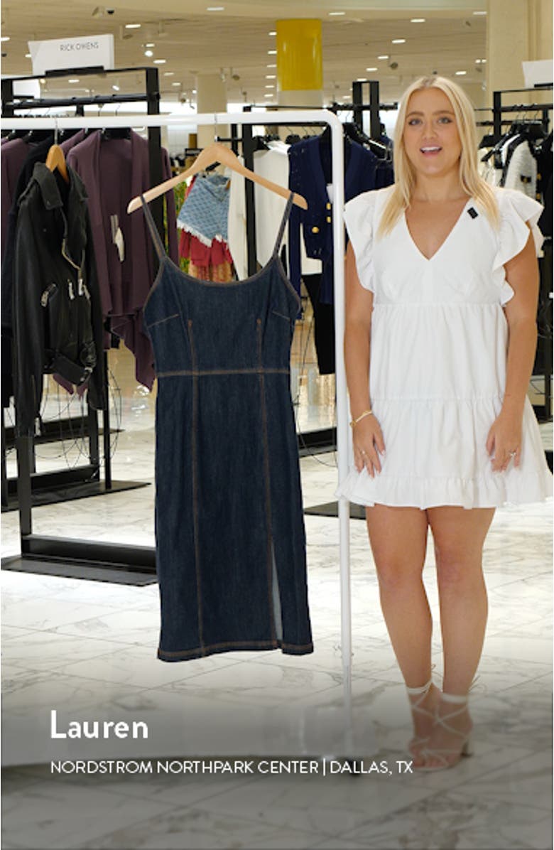 Giselle Denim Dress, sales video thumbnail