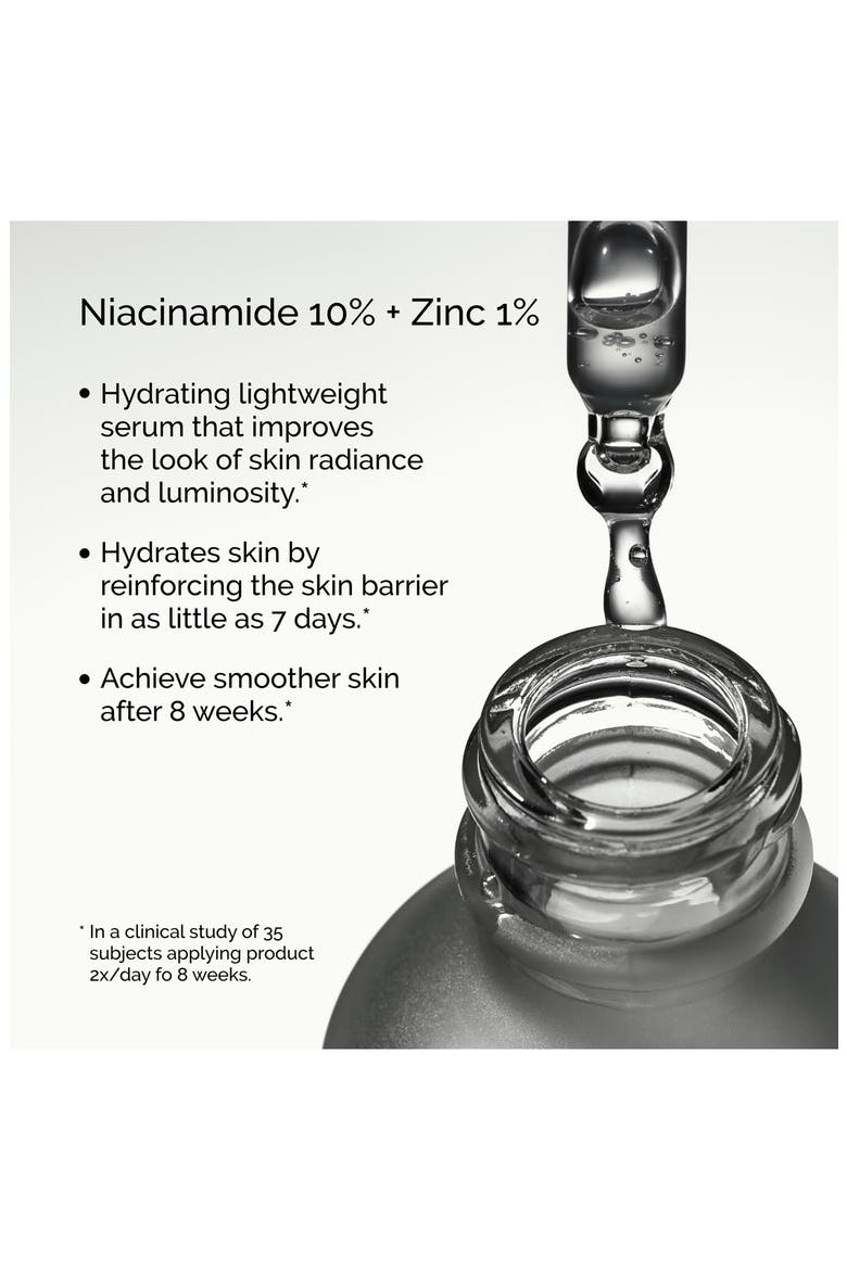Jumbo Niacinamide 10% + Zinc 1% Serum $24 Value, Alternate, color, NO COLOR