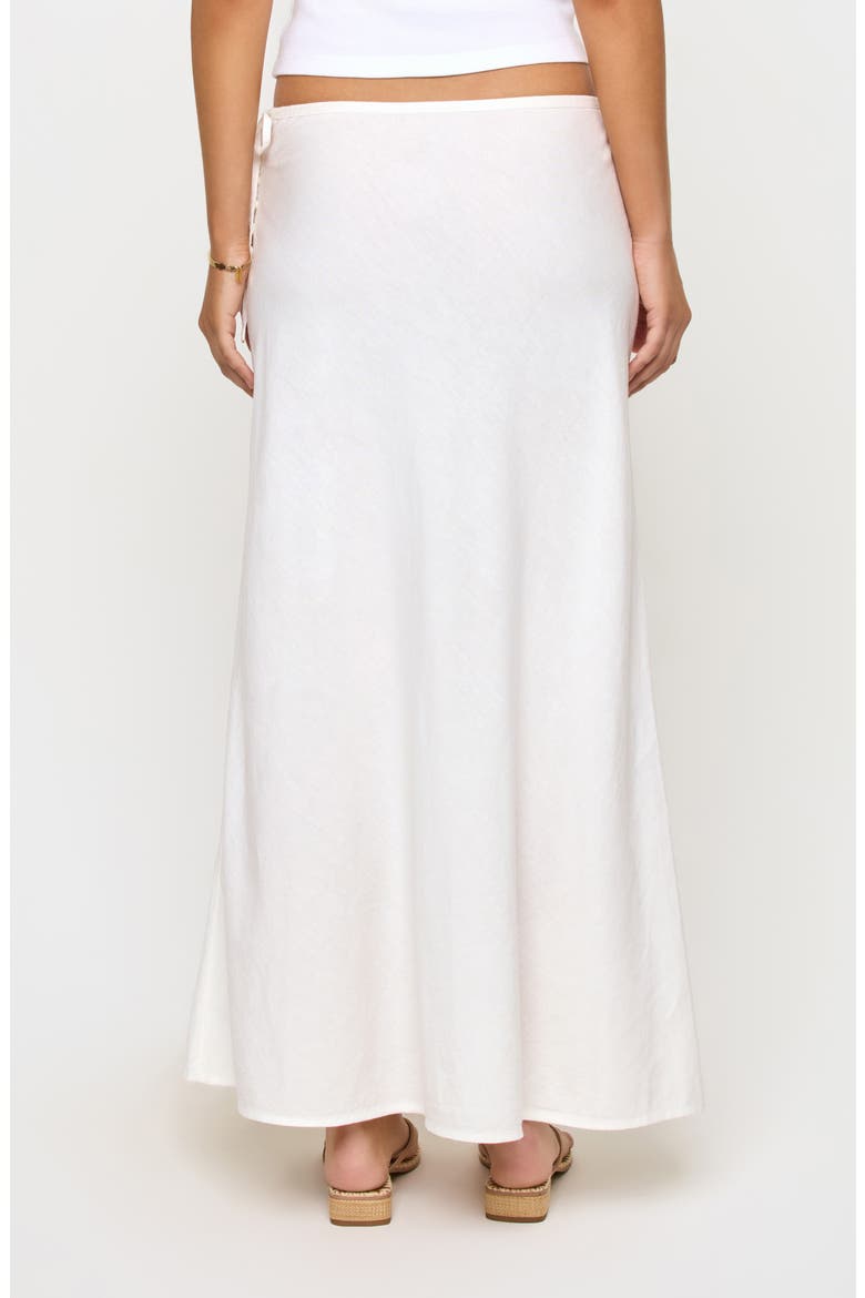Stop & Stare Cover-Up Maxi Skirt, Alternate, color, CREAM