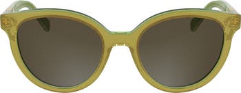 Longchamp Le Pliage 52mm Gradient Round Sunglasses | Nordstrom display picture 2