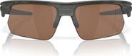 Oakley Bisphaera 68mm Prizm™ Gradient Oversize Polarized Rectangular Sunglasses