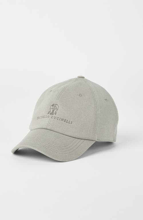 Brunello Cucinelli Water-resistant Baseball Cap In Khaki