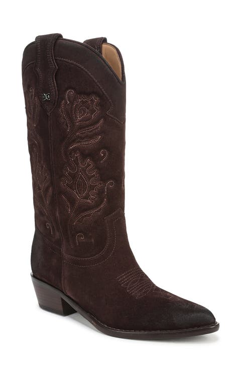 Rue Western Boot (Women) (Narrow Calf)