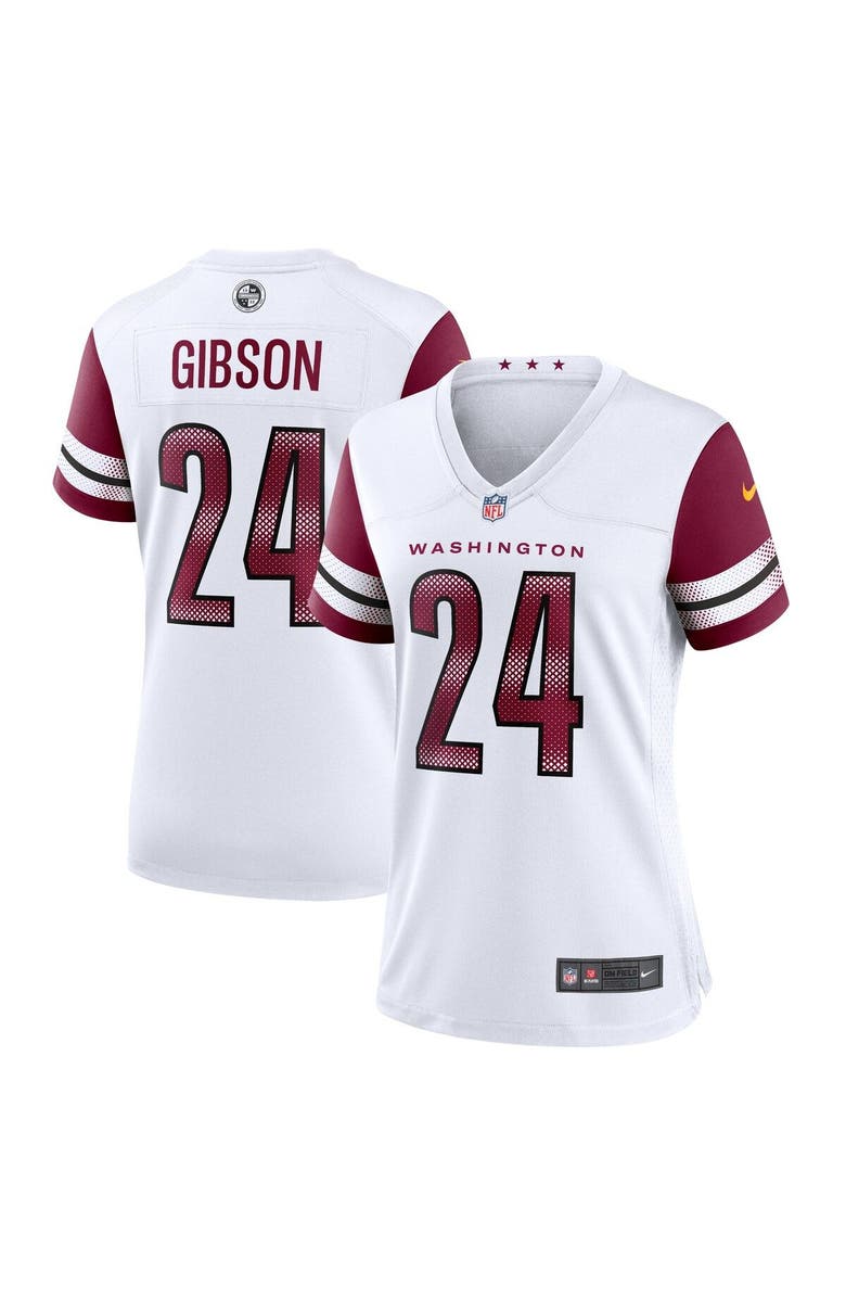 Nike Women's Nike Antonio Gibson White Washington Commanders Game Jersey, Main, color, 