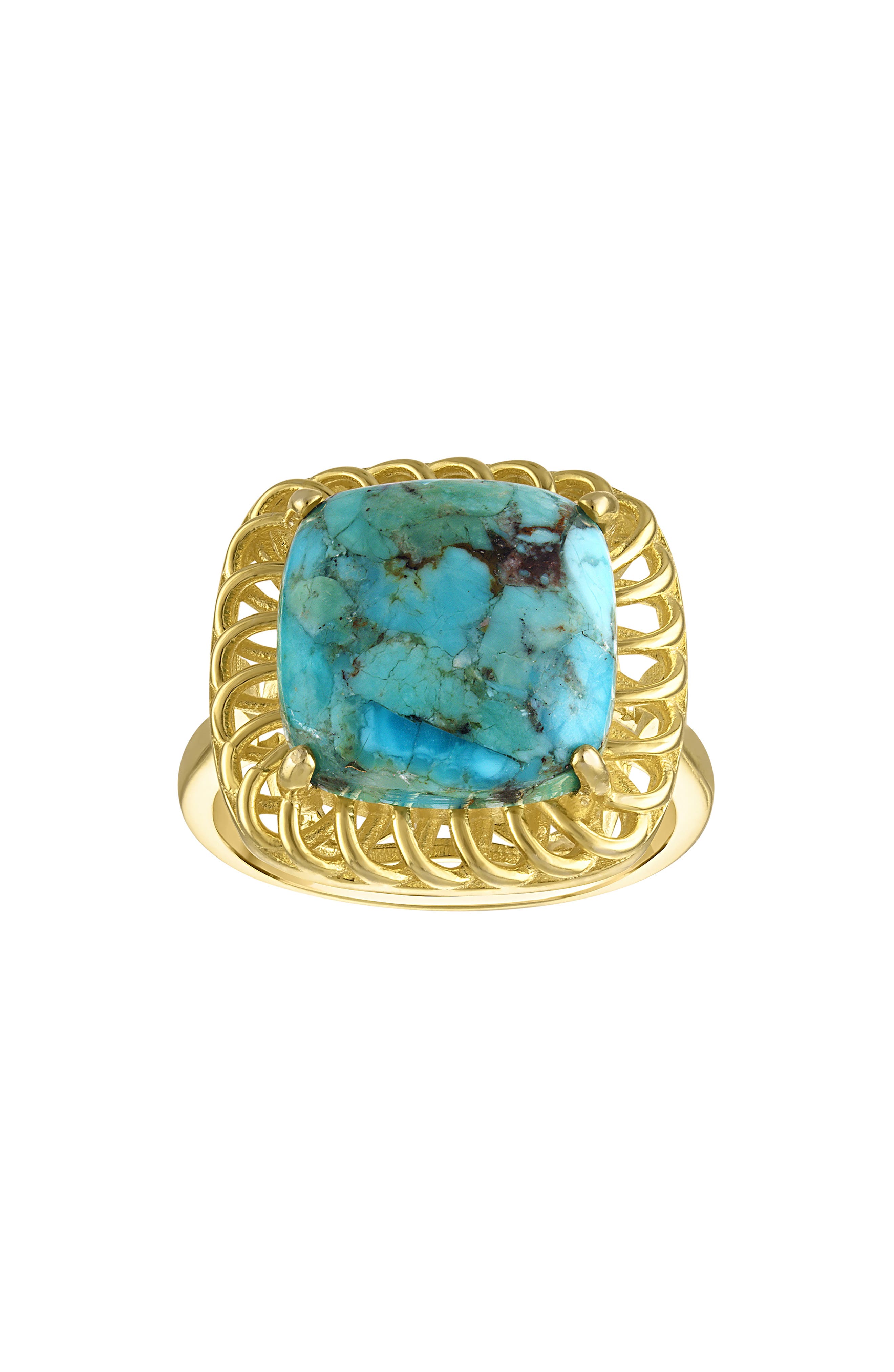 FZN Composite Turquoise Ring