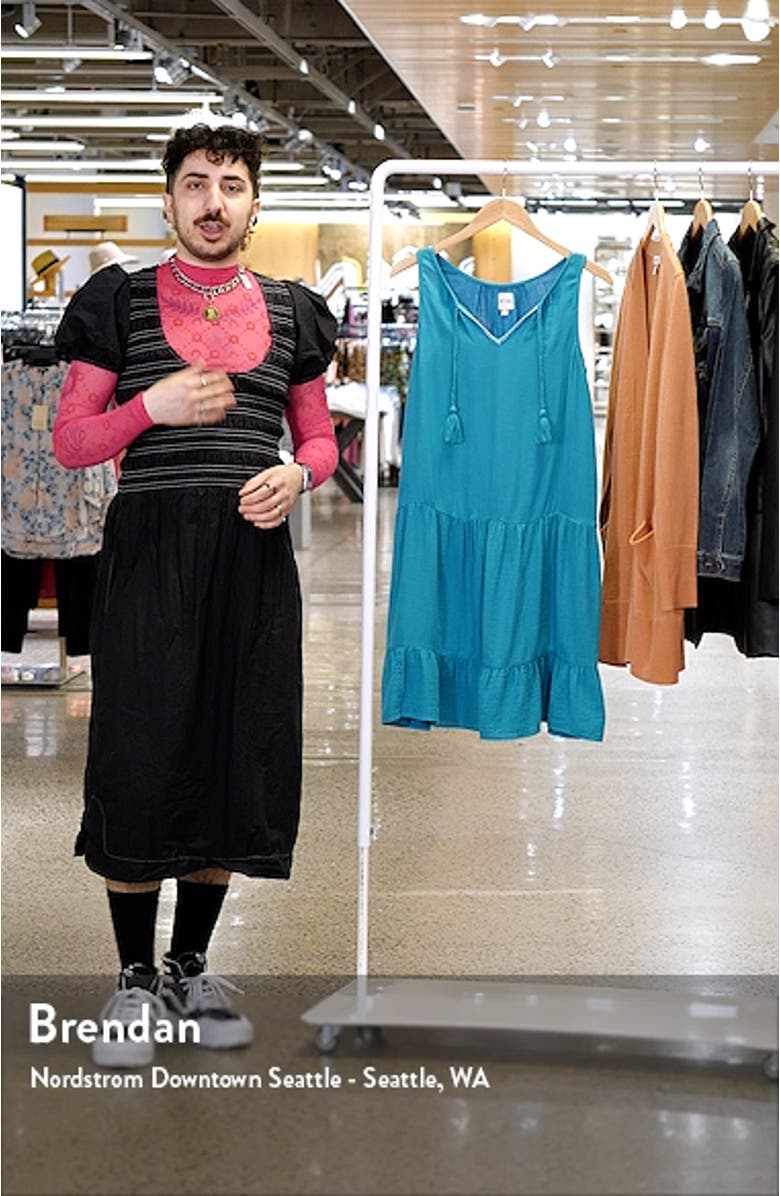 Tiered Gauze Tank Dress, sales video thumbnail