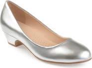 Journee Collection Saar Round Toe Pump - Narrow Width