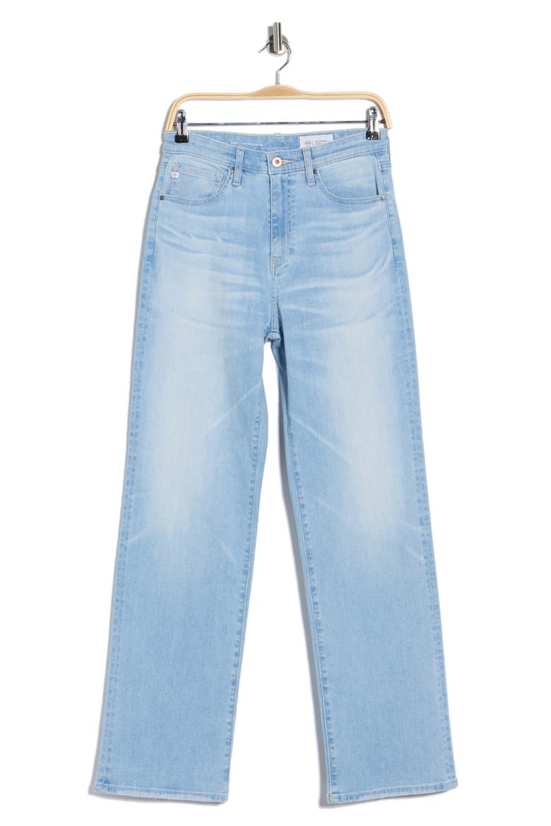 Kora High Waist Wide Leg Jeans, Alternate, color, COASTAL SHORE