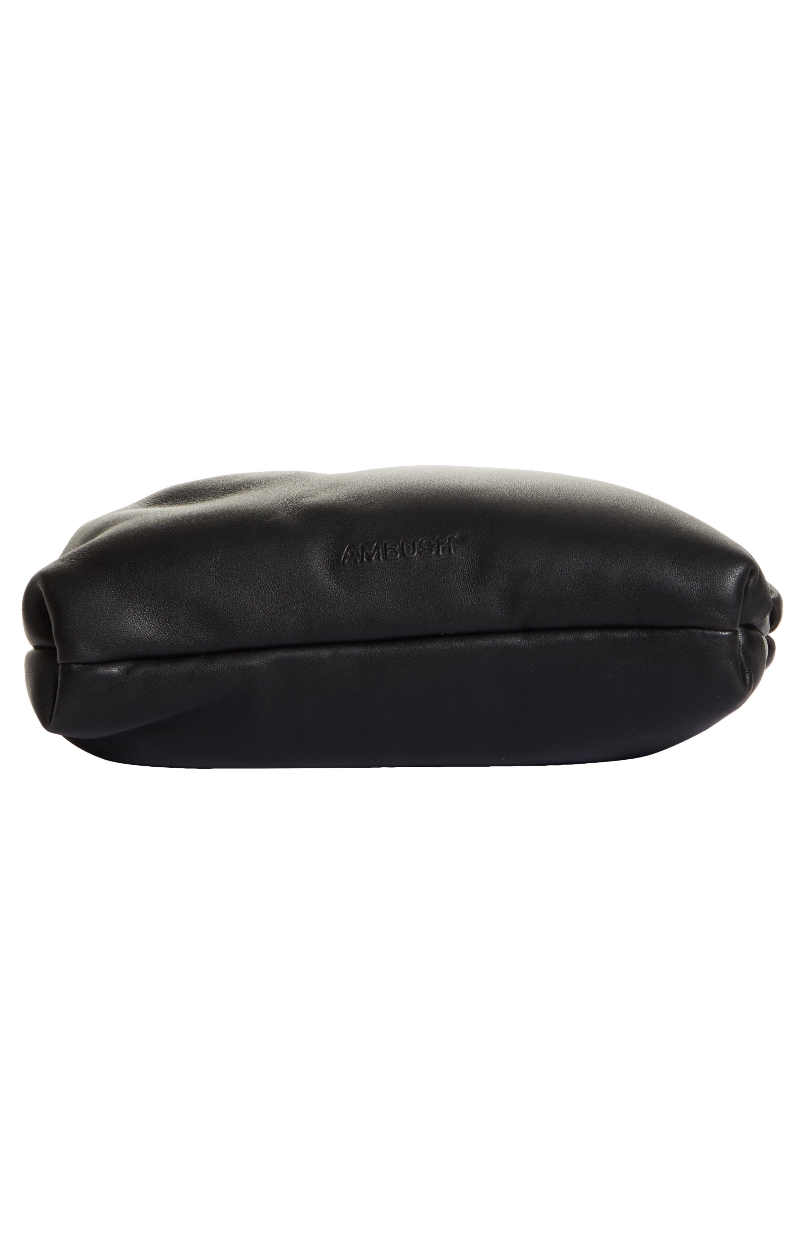 Ambush Nejiri Leather Wristlet Clutch, Alternate, color, 