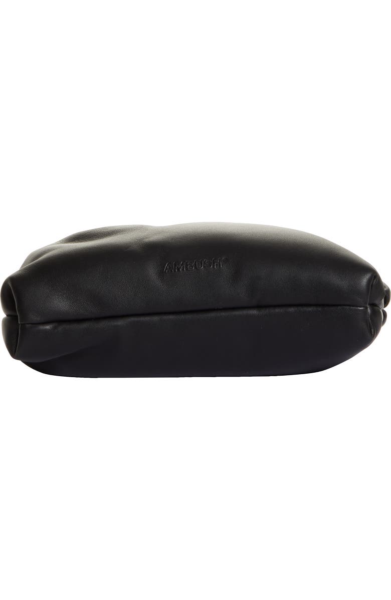 Ambush Nejiri Leather Wristlet Clutch, Alternate, color,